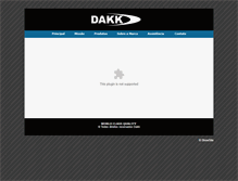 Tablet Screenshot of dakk.com.br
